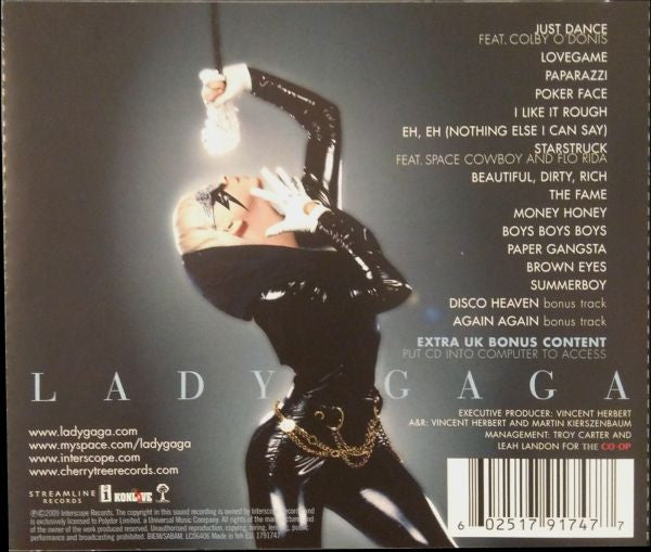 Lady Gaga : The Fame (CD, Album, Enh)