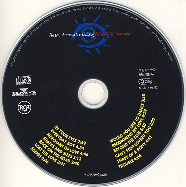 Joan Armatrading : What's Inside (CD, Album)