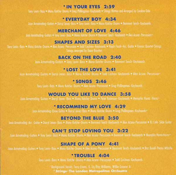 Joan Armatrading : What's Inside (CD, Album)