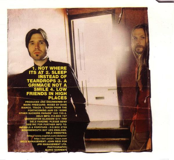 Del Amitri : Not Where Its At (CD, Single)