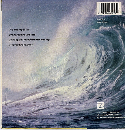 808 State : Pacific (7", Single, Inj)