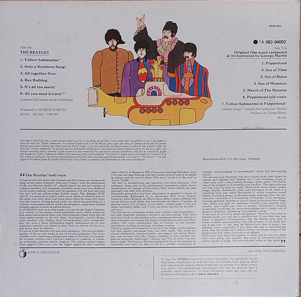 The Beatles : Yellow Submarine (LP, Album)