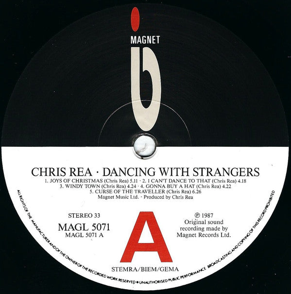 Chris Rea : Dancing With Strangers (LP, Album)