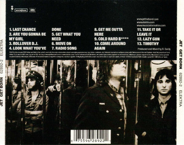 Jet (2) : Get Born (CD, Album, Enh)