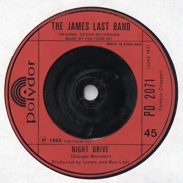 The James Last Band : The Seduction (Love Theme) (7")