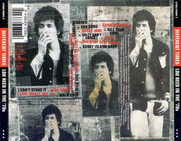 Lou Reed : Different Times - Lou Reed In The 70s (CD, Comp)