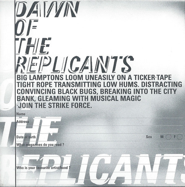 Dawn Of The Replicants : I Smell Voodoo EP (CD, EP)