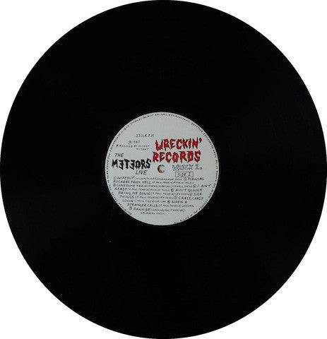 The Meteors (2) : The Meteors Live (LP, Album)