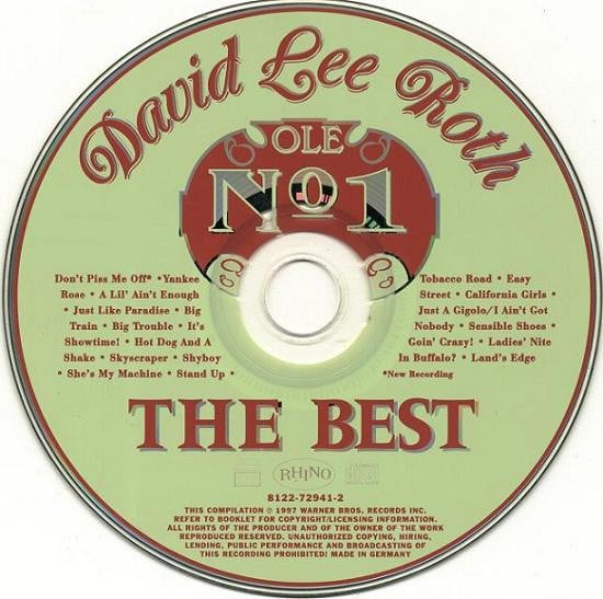 David Lee Roth : The Best (CD, Comp, RM)