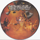 Samson (3) : Riding With The Angels (7", Single, Pic)