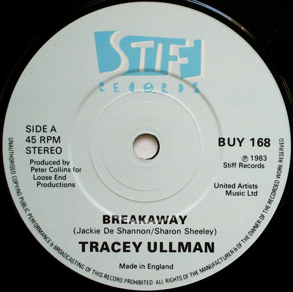 Tracey Ullman : Breakaway (7", Single, Pap)