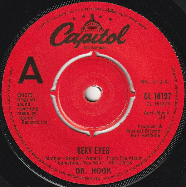 Dr. Hook : Sexy Eyes (7", Single, Pic)