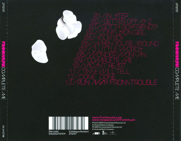 Frankmusik : Complete Me (CD, Album, Enh)