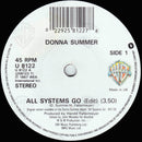 Donna Summer : All Systems Go (7", Single)