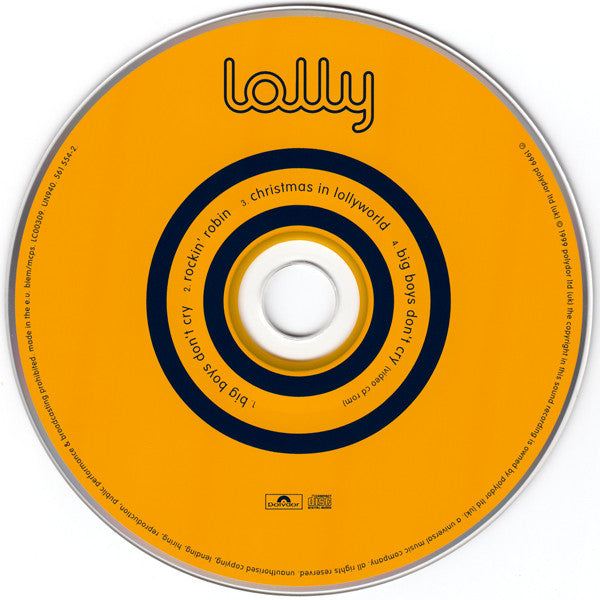 Lolly (2) : Big Boys Don't Cry / Rockin' Robin (CD, Single, Enh)