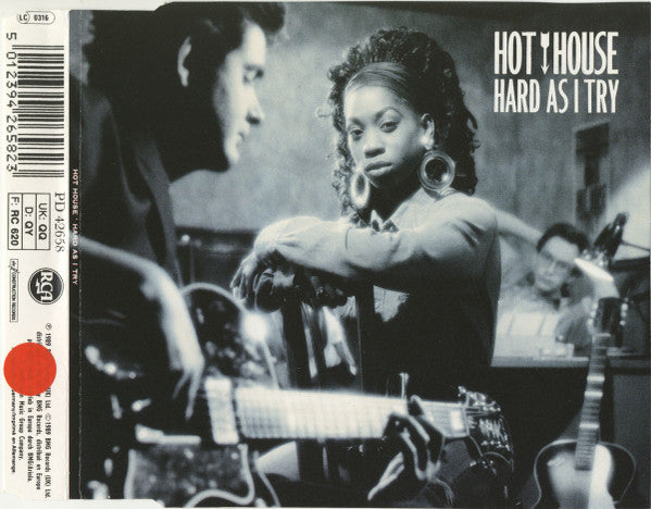 Hot House : Hard As I Try (CD, Single)