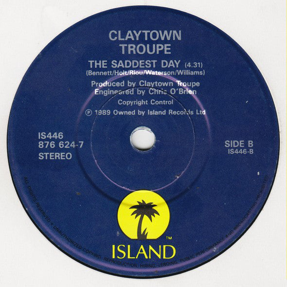 Claytown Troupe : Real Life (7", Single)