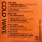 Various : Cold Wave #1 (2xLP, Comp, Ltd, Ora)