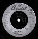 Tina Turner : Love Thing (7", Single)