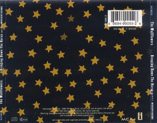 The Wallflowers : Bringing Down The Horse (CD, Album)