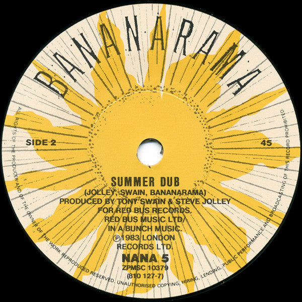 Bananarama : Cruel Summer (7", Single, Pap)