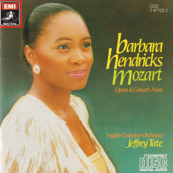 Wolfgang Amadeus Mozart, Barbara Hendricks, English Chamber Orchestra, Jeffrey Tate : Opera & Concert Arias (CD, Album)