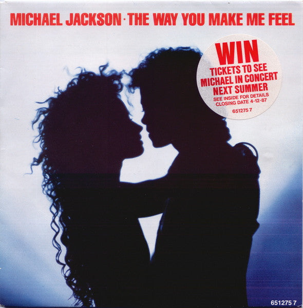 Michael Jackson : The Way You Make Me Feel (7", Single, Sma)