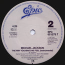 Michael Jackson : The Way You Make Me Feel (7", Single, Sma)