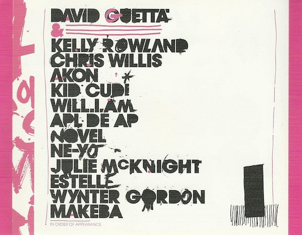 David Guetta : One Love (CD, Album, Enh)