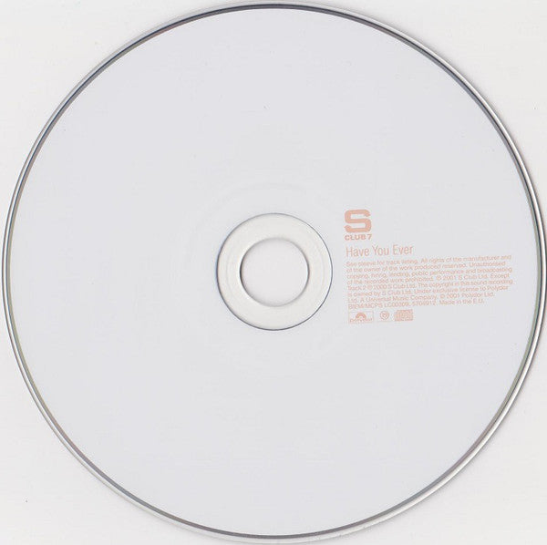 S Club 7 : Have You Ever (CD, Single, Enh)