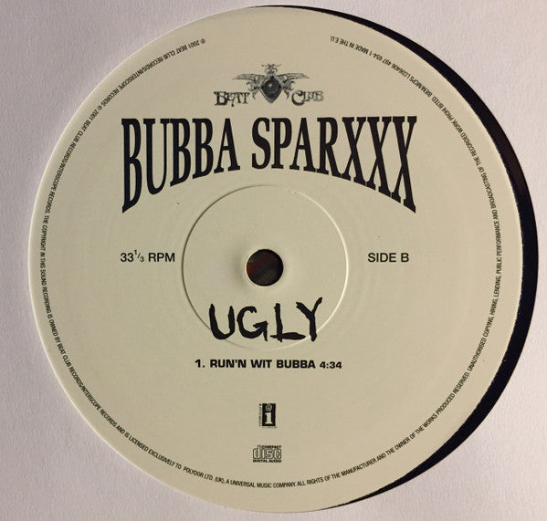 Bubba Sparxxx : Ugly (12")