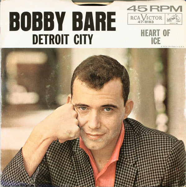 Bobby Bare : Detroit City / Heart Of Ice (7", Roc)