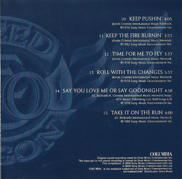 REO Speedwagon : Take It On The Run - The Best Of REO Speedwagon (CD, Comp)
