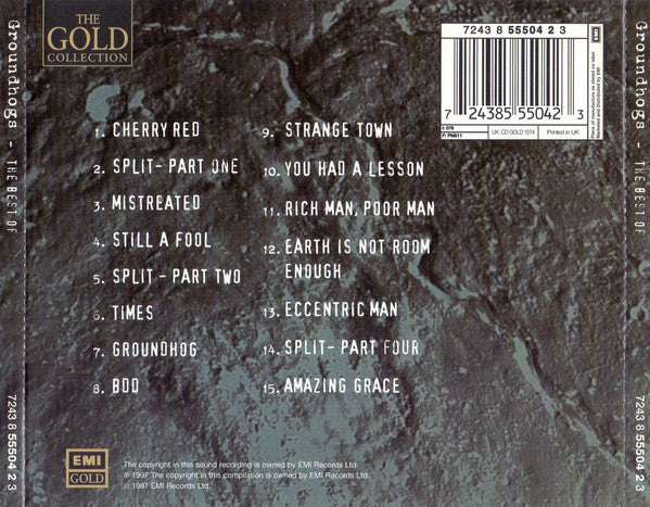 Groundhogs* : The Best Of (CD, Comp)