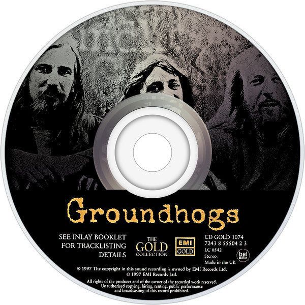 Groundhogs* : The Best Of (CD, Comp)