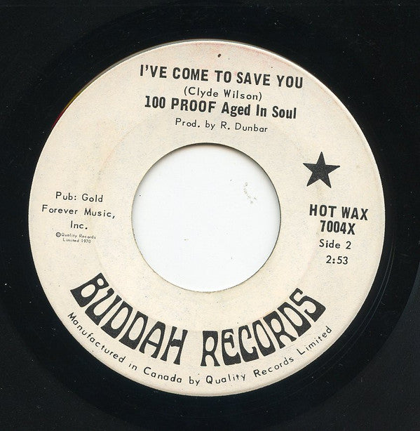 100 Proof Aged In Soul : Somebody's Been Sleeping (7")