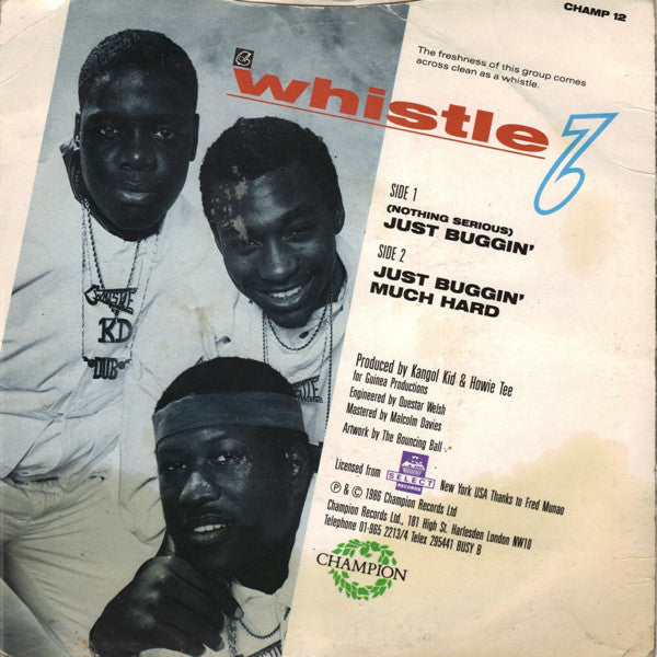 Whistle : (Nothing Serious) Just Buggin' (7", Single)