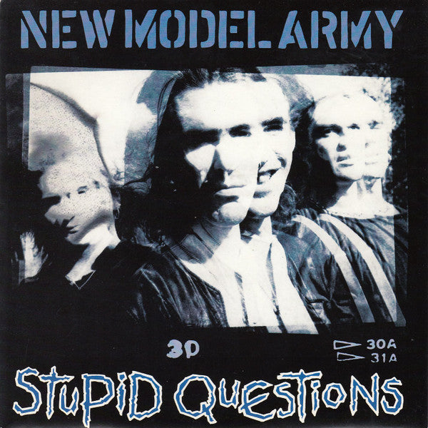 New Model Army : Stupid Questions (7", Single)