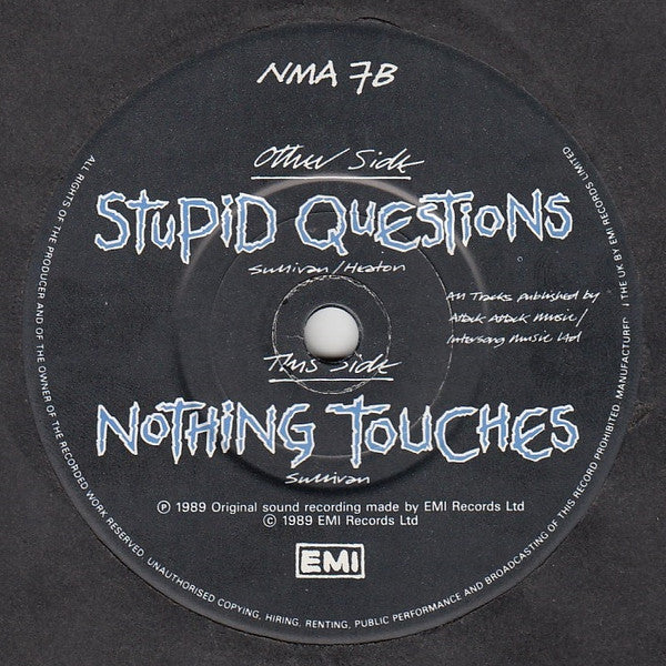 New Model Army : Stupid Questions (7", Single)