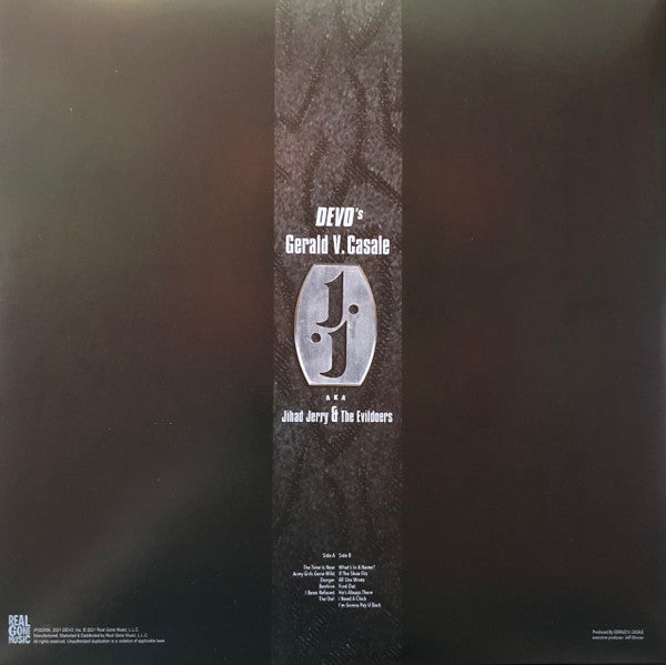 DEVO's Gerald V. Casale* : A K A Jihad Jerry & The Evildoers (LP, Album, RSD, Ltd, RE, Gat)