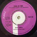 Deep Purple : Smoke On The Water / Woman From Tokyo / Child In Time (7", Maxi, 1st)