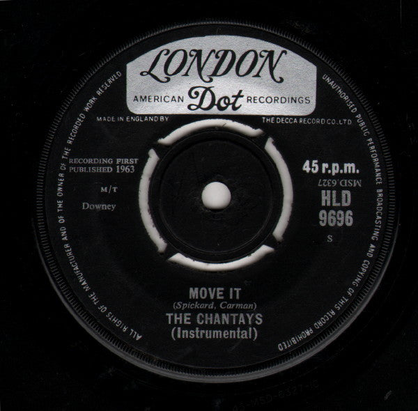 The Chantays : Pipeline (7", Single)