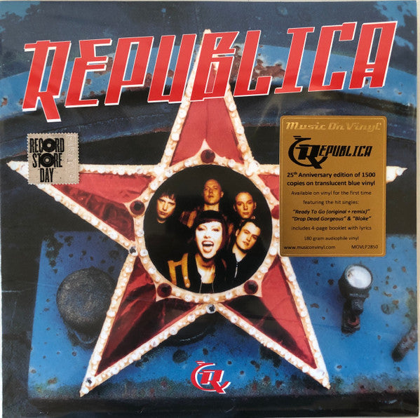 Republica : Republica (LP, Album, RSD, Ltd, Num, RE, Blu)