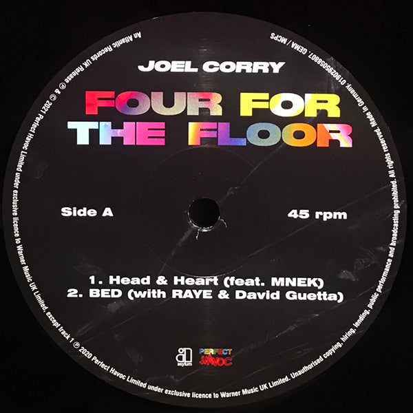 Joel Corry : Four For The Floor (12", EP, RSD, 180)