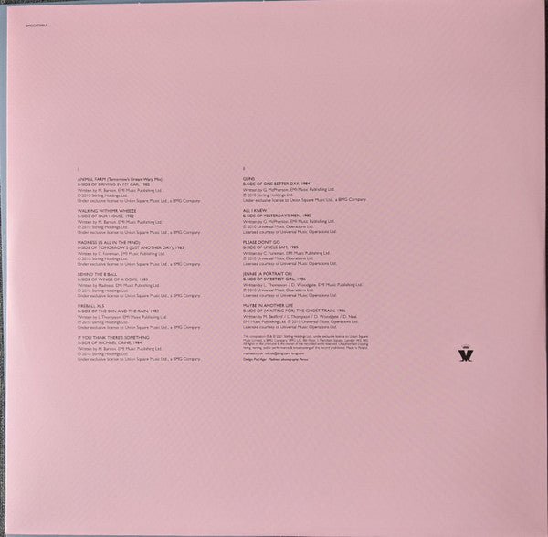 Madness : I Do Like To Be B-Side The A-Side - Volume Two (LP, RSD, Comp, 180)