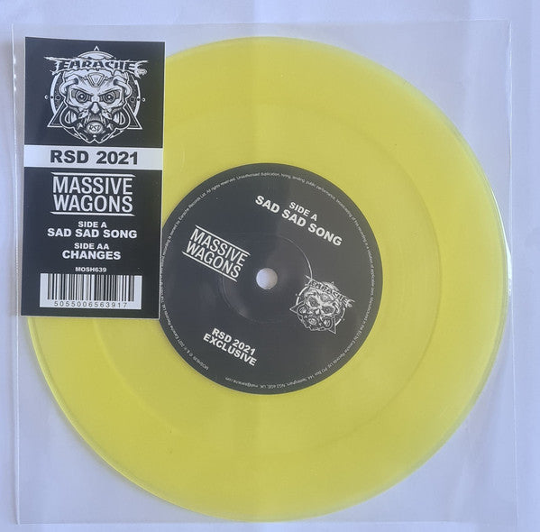 Massive Wagons : Sad Sad Song / Changes (7", RSD, Single, S/Edition, Tra)