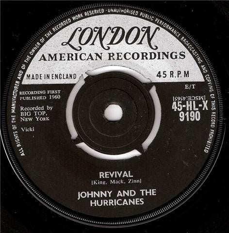 Johnny And The Hurricanes : Rocking Goose (7", Single, Bra)