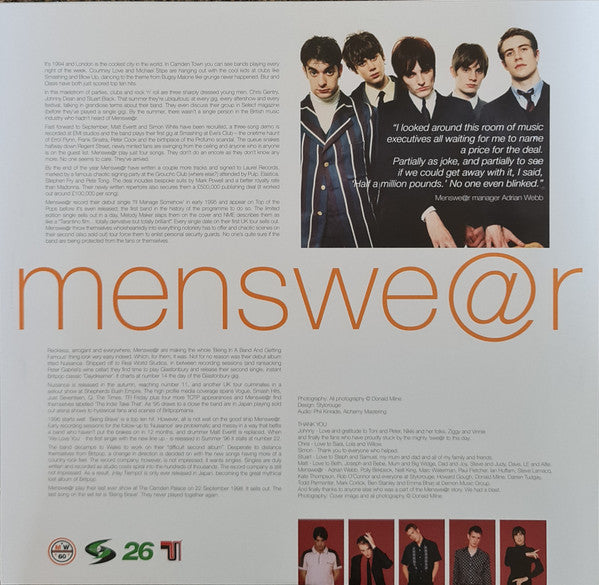 Menswe@r* : Extra Material (2xLP, RSD, Comp, Ltd, Whi)