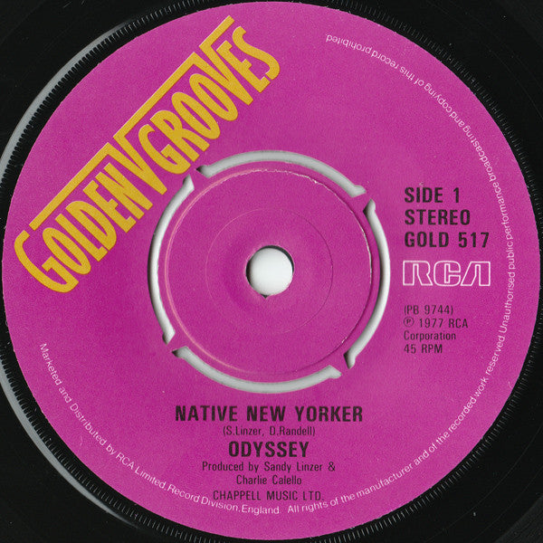 Odyssey (2) : Native New Yorker / Use It And Wear It Out (7")