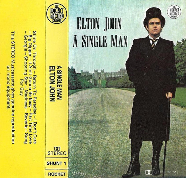 Elton John : A Single Man (Cass, Album)